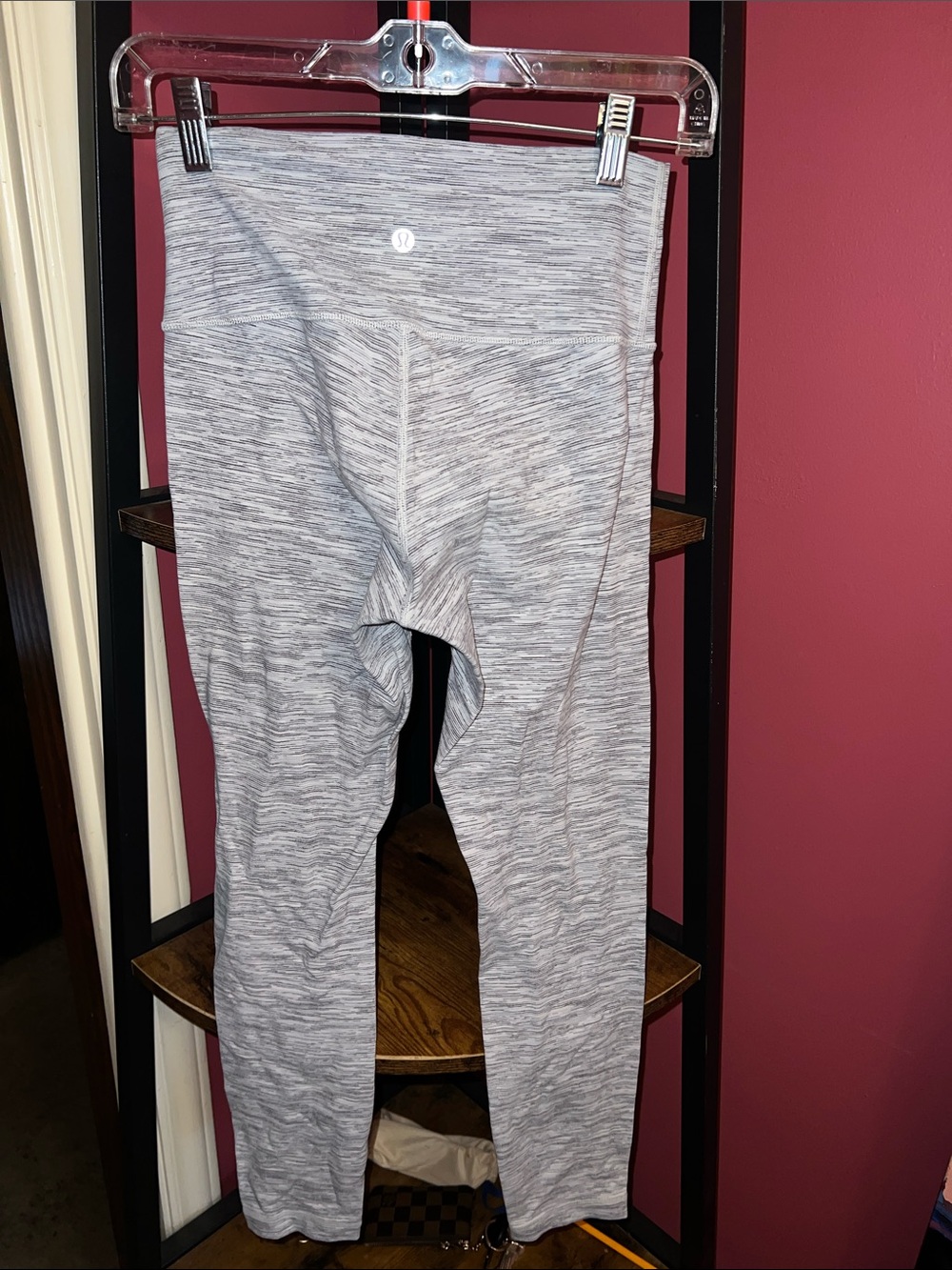 lululemon athletica Gray Heather High-Rise Leggings